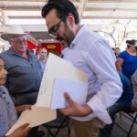 Rubén Rocha y Juan de Dios Gámez anuncian construcción de planta potabilizadora en El Salado