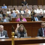 El Congreso del Estado dio primera lectura a iniciativa de ley propuesta por los diputados Angélica Díaz Quiñonez y Víctor Antonio Corrales Burgueño, integrantes del Grupo Parlamentario del Partido Sinaloense.