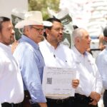 Encabeza Ismael Bello Esquivel programa de entrega de fertilizantes del Bienestar para Sinaloa