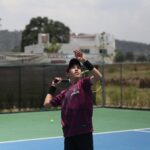 Sinaloa con balance positivo en el segundo día de tenis en Huamantla