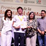 Premian a los ganadores de Olimpiada Estatal y Nacional de Matemáticas para Alumnas y Alumnos de Educación Básica