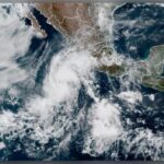 La Tormenta Tropical “Alvin” Avanza Hacia el Noroeste y Generará Lluvias en Seis Estados