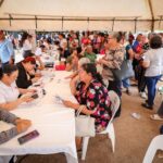 ENCABEZA ENEYDA ROCHA BRIGADA DEL BIENESTAR EN LA ESPERANZA, ANGOSTURA, SE BRINDARON MÁS DE 3,800 SERVICIOS