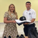 Gobierno de Rosario celebra a elementos policiacos