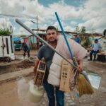 ATIENDE DIF SINALOA A LAS FAMILIAS AFECTADAS POR LA LLUVIA DE LA COLONIA VALLE DEL CARDENAL EN CULIACÁN