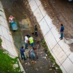 Realiza Ayuntamiento limpieza de pluviales para prevenir riesgos por lluvias