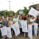 Inicia Gobierno de Rosario la pavimentación de la calle Gilberto Owen en la colonia Colosio.