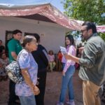 Juan de Dios Gámez supervisa obras, arroyos y canales, y escucha a familias en colonias López Mateos y Pemex