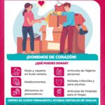 DIF SINALOA TE INVITA A DONAR DE CORAZÓN A SU CENTRO DE ACOPIO PERMANENTE