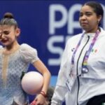 Ana Luisa Abraham emociona y llora de alegría tras conquistar oro en gimnasia rítmica en los Panamericanos Junior