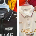 La piratería tenía razón: Hace un mes ya ofrecían productos de Checo Pérez con Cadillac anticipando su regreso