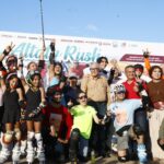 Más de mil ciclistas, corredores y patinadores participan en la Rodada y Carrera por la Paz y contra las Adicciones Altata Rush 2025