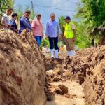 Municipio responde de inmediato a tromba que afectó a Higuera de Zaragoza.