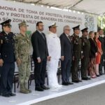 Asiste Gobernador Rocha a toma de protesta de nuevo Comandante de Novena Zona Militar