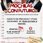 Imju Rosario lanza campaña de recolección de mochias y útiles escolares
