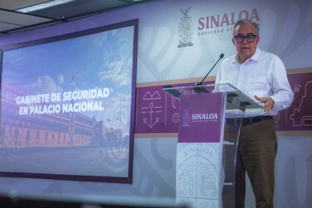 Refrenda el Gobierno Federal su apoyo a Sinaloa para fortalecer la seguridad: Rocha Moya