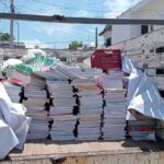 Recolectan más de una tonelada en papel para reciclar