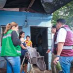 DIF Bienestar y Protección Civil entregan apoyo a familias afectadas por lluvias en Culiacán
