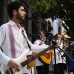 Con el cuarteto San Miguel tocando una “Serenata en el Ángel”, la UAS lleva el programa cultural Miércoles de Concierto al barrio mágico del Paseo del Ángel