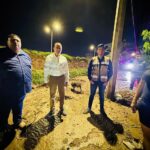 Antonio Menéndez activa protocolos y brigadas a afectados por lluvias en zona rural