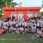 El alcalde de Navolato, Dr. Jorge Rosario Bojórquez Berrelleza, entrega obra de mejoramiento de parque