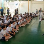 Arte, civismo e identidad: Dirección de Educación acerca programas culturales al Colegio Niños Héroes