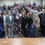 Charla diputada Tere Guerra sobre buenas prácticas parlamentarias con juventudes y profesorado de la UAdeO