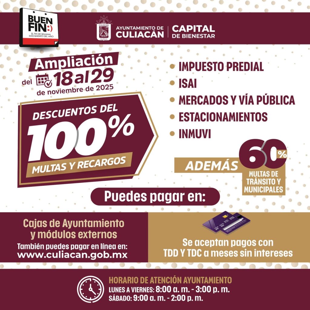¡No se te pase! Invitan a aprovechar la última semana de descuentos del 100 por ciento en Impuesto Predial