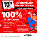 Navolato impulsa descuentos del 100% en multas y recargos durante el Buen Fin 2025