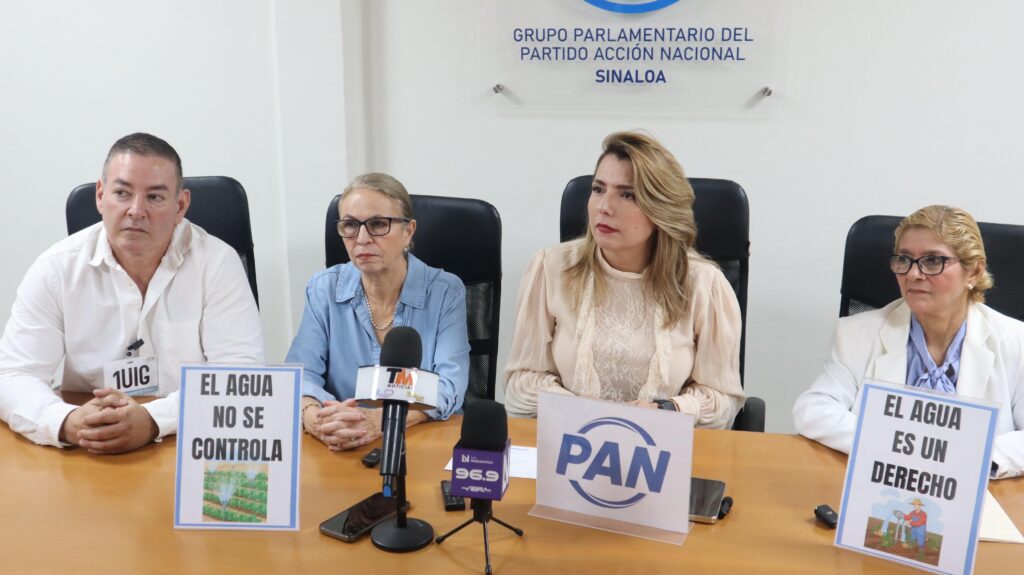 “Ley de Aguas, extorsión de Morena”, advierte el PAN
