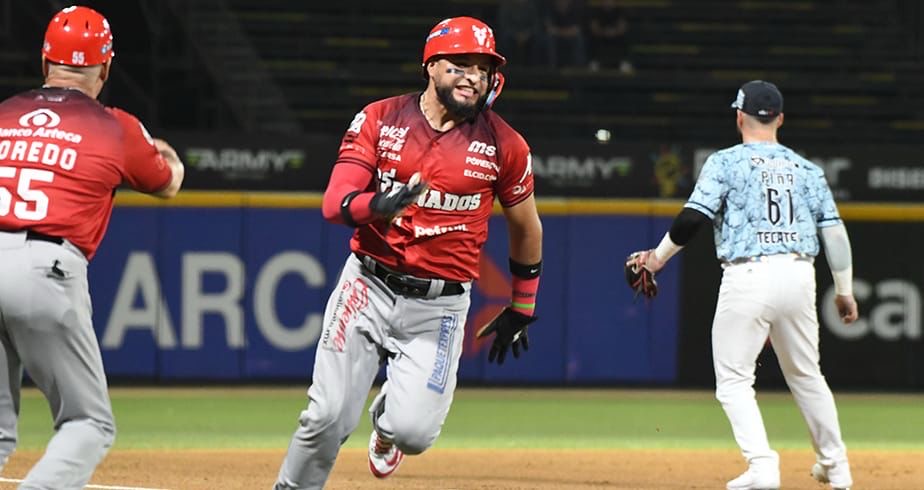 Jonrón de Leo Germán da triunfo a Venados en extra innings