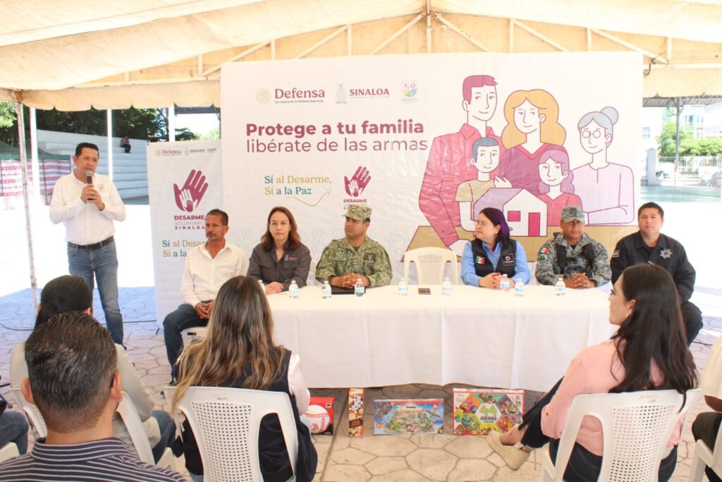 Navolato apuesta por la paz: Alcalde pone en marcha campaña de desarme voluntario 2025