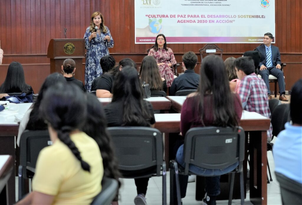 Congreso del Estado lleva a cabo el encuentro entre jóvenes “Cultura de Paz para el Desarrollo Sostenible: Agenda 2030 en Acción”