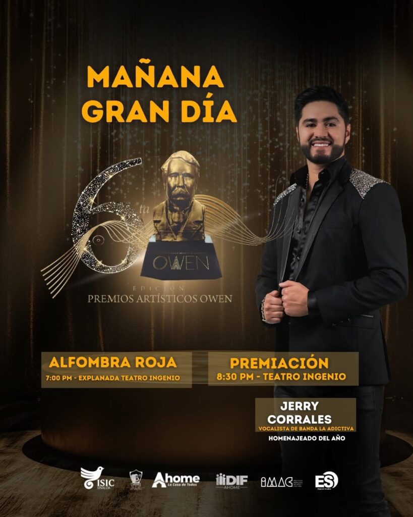 “Llega la 6ta. edición de los PREMIOS OWEN 2025: una noche para celebrar el talento local”