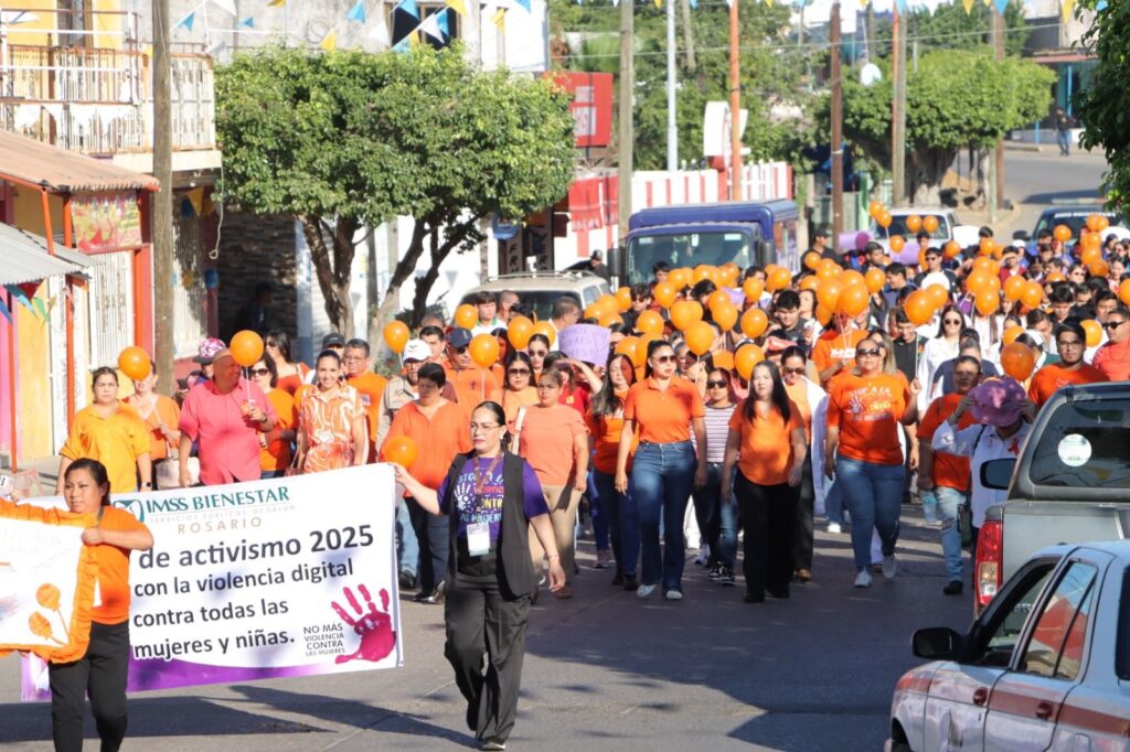 Se suma Gobierno de Rosario a la conmemoración del Día Internacional de la Eliminación de la Violencia contra la Mujer.