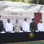 Conmemoran el bicentenario de la consolidación de la independencia en el mar