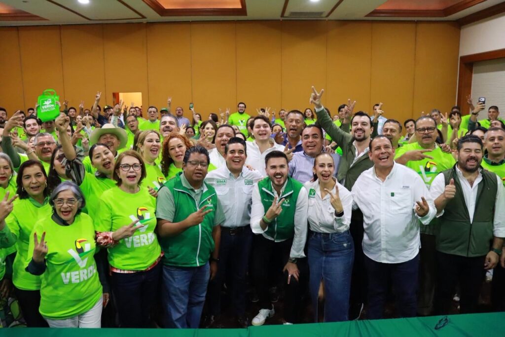 Ratifica la dirigencia nacional del Partido Verde en su asamblea estatal a Ricardo Madrid por un periodo estatutario de 3 años.