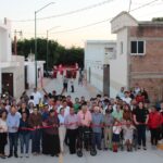 Alcalde Jorge Rosario Bojórquez entrega pavimentación e iluminación en la avenida Sinaloa