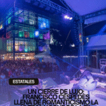 Un cierre de lujo: Francisco Céspedes llena de romanticismo la última noche de la FIL 2025