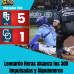 Leonardo Heras alcanza los 300 impulsadas y Algodoneros silencian a Yaquis