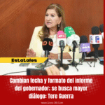Cambian fecha y formato del informe del gobernador; se busca mayor diálogo: Tere Guerra