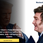 Milei vuelve a pisar Washington: Trump lo invita al sorteo del Mundial 2026 y refuerzan su alianza