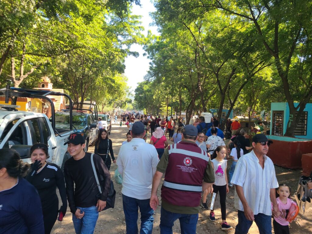 Con saldo blanco y más de 110 mil visitantes culmina el “Operativo Interinstitucional Panteones 2025” en Culiacán