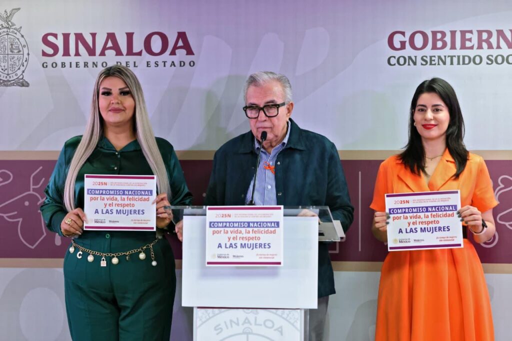 Sinaloa se adhiere al Compromiso Nacional por la Vida, la Felicidad y el Respeto a las Mujeres: Gobernador Rocha