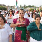 Con gran éxito realizan el Desfile Revolucionario en Rosario.