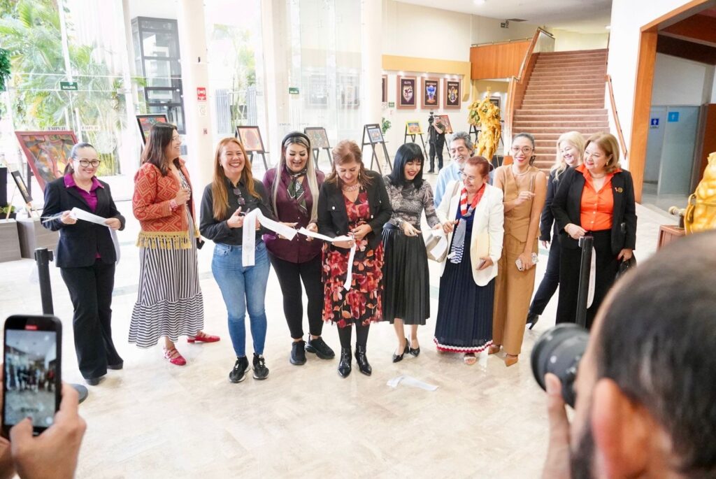 Morena abre espacio a la creación femenina con la exposición “Mujer, Diosa de Fuego y Alas de Mariposa” de Marsol Quiñónez