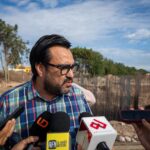 Juan de Dios Gámez supervisa construcción de la Planta Potabilizadora El Salado; estará lista a finales de enero