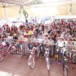 La magia de la Navidad llenó de alegría a niñas y niños de la sindicatura de La Noria