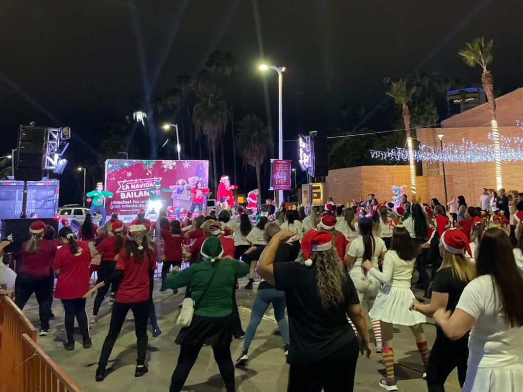 Encienden la magia de la Navidad bailando con master class y donación de juguetes