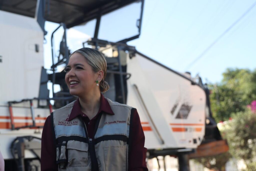 Pone en marcha Estrella Palacios reencarpetado en gran escala en arterias principales de Mazatlán